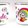 BaBlümchen® Emaille Tasse voll Freude