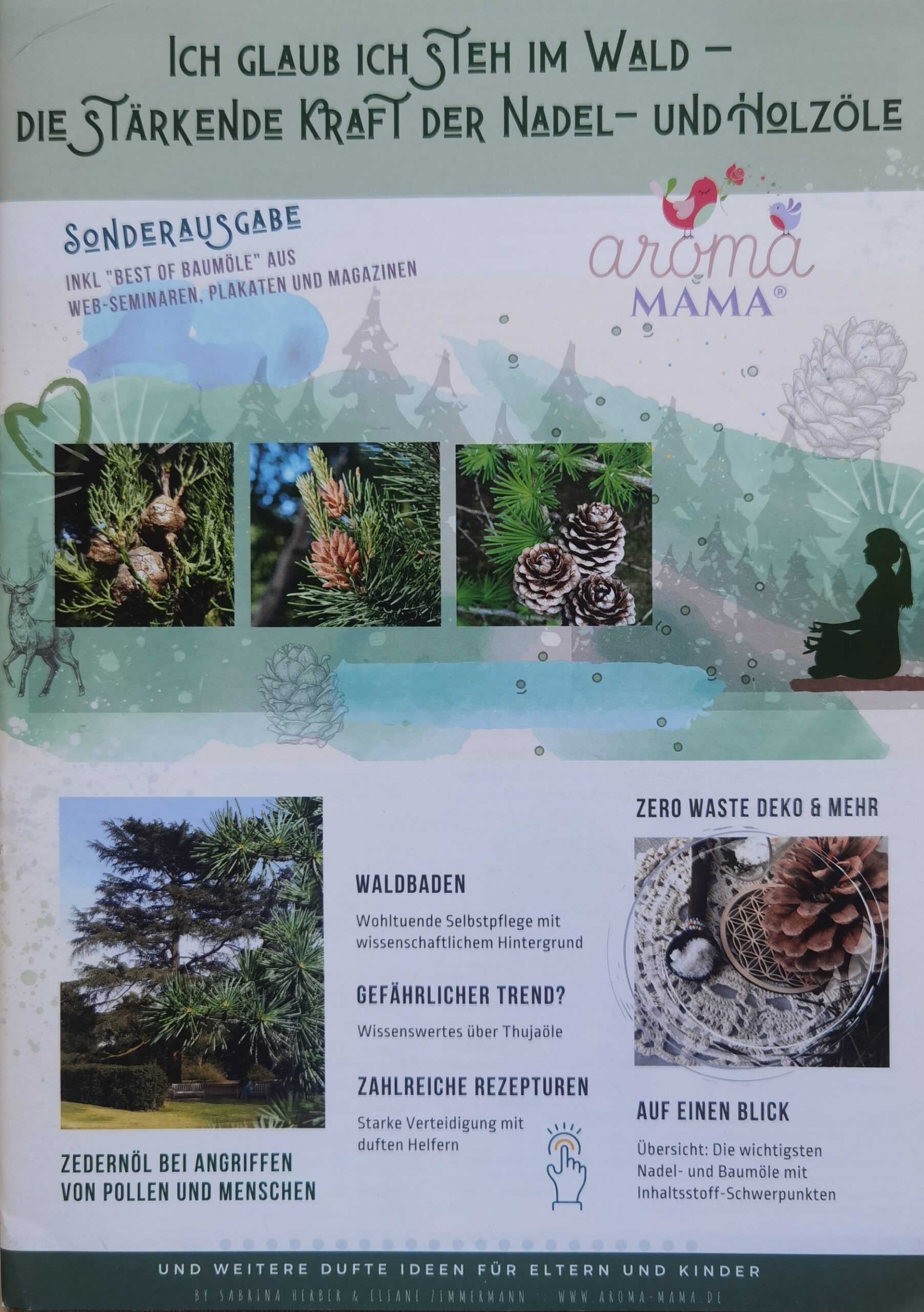 Magazin aroma MAMA Sonderausgabe Nadel und Holzöle