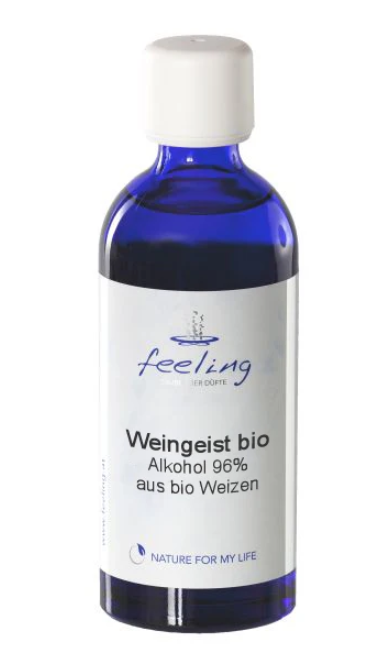 Weingeist bio (Ethanol) zur Parfumherstellung - feeling Weingeist bio (Ethanol) zur Parfumherstellung - feeling