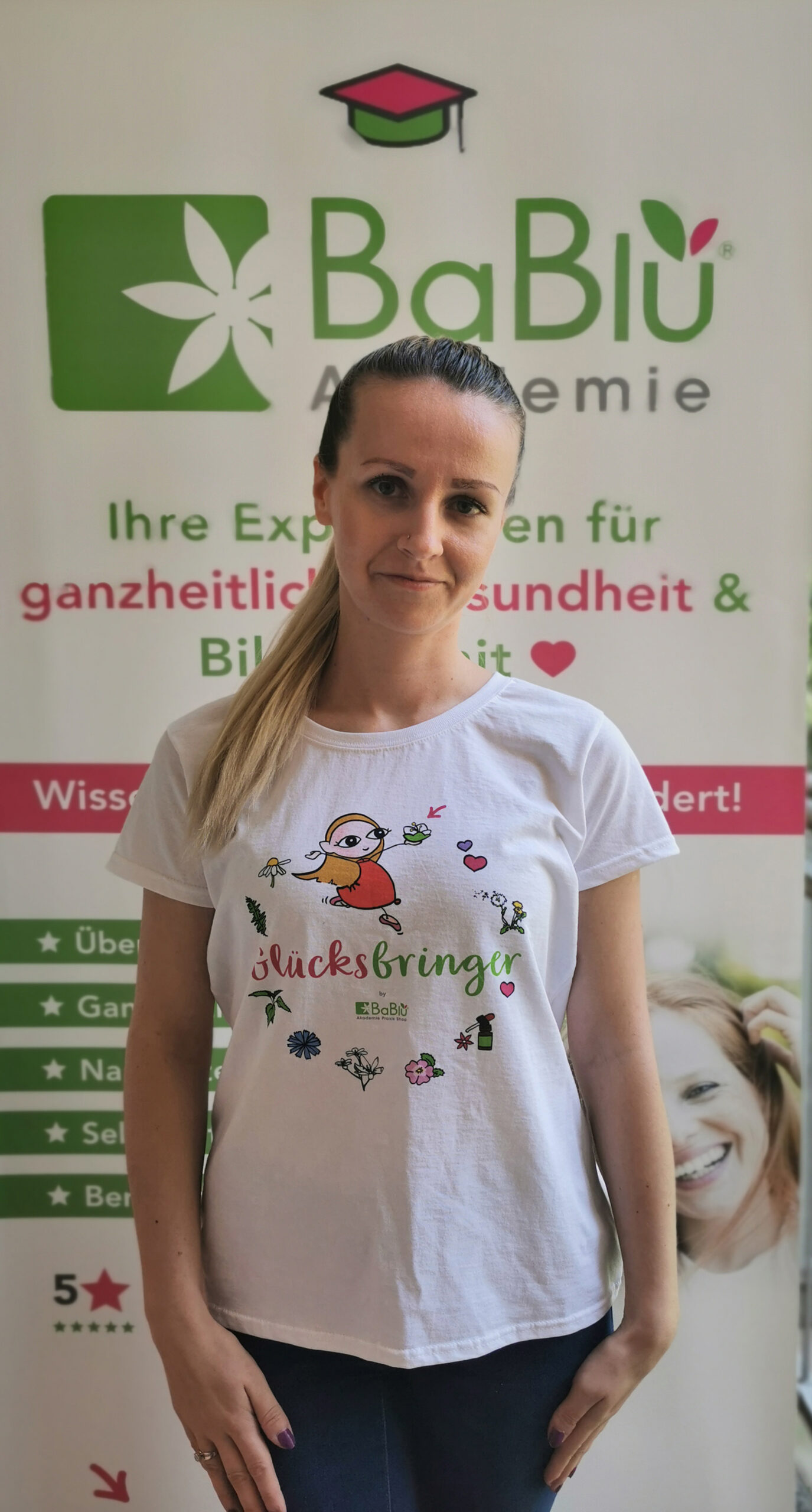 BaBlü® T-Shirt Damen „Glücksbringer“ BaBlü® T-Shirt Damen „Glücksbringer“